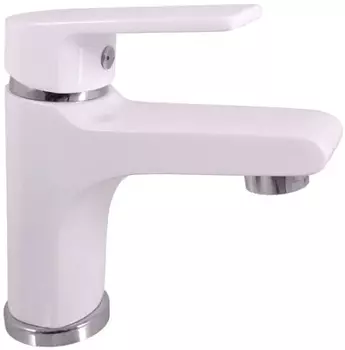 Смеситель для раковины Rav Slezak Colorado CO126.5BC белый, хром