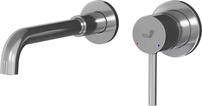 Смеситель для раковины RGW Shower Panels SP-47 С ВНУТРЕННЕЙ ЧАСТЬЮ, хром 51140547-01