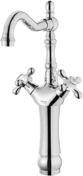 Смеситель для раковины Shouder Barouqe 0150304 хром