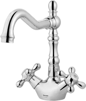 Смеситель для раковины Shouder Barouqe 0150404 хром