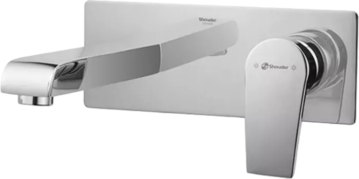 Смеситель для раковины Shouder Romer 0260204 хром