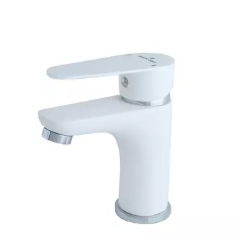 Смеситель для раковины SMARTsant Бриз SM343509AW белый