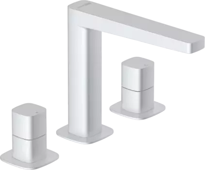 Смеситель для раковины Wasserkraft Saale 9535 белый soft-touch /9535