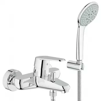 Смеситель для ванны Grohe Eurodisc Cosmopolitan с душевым гарнитуром 33395002