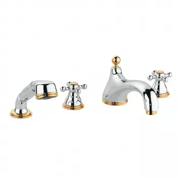 Смеситель для ванны Grohe Sinfonia с душевым гарнитуром на борт ванны 25032IG0