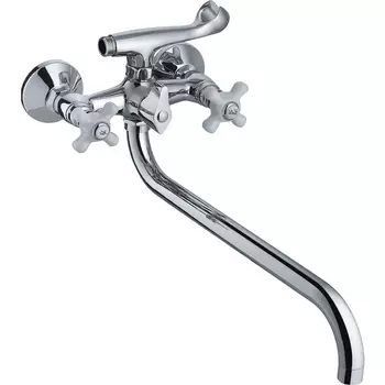 Смеситель для ванны Haiba HB2018, хром