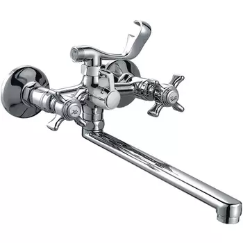 Смеситель для ванны Haiba HB2124, хром