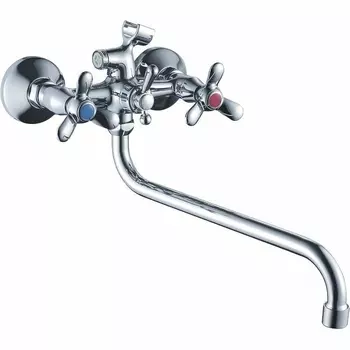 Смеситель для ванны Haiba HB2212, хром