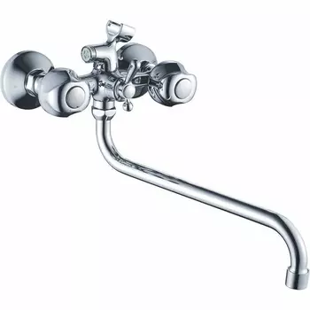 Смеситель для ванны Haiba HB2226, хром