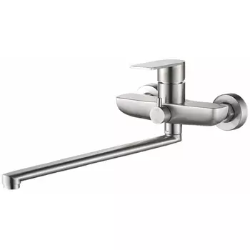 Смеситель для ванны Haiba HB22807, сатин