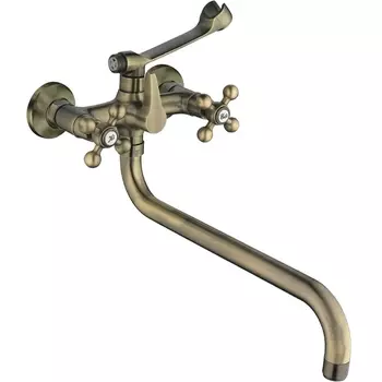 Смеситель для ванны Haiba HB2619-4, бронза