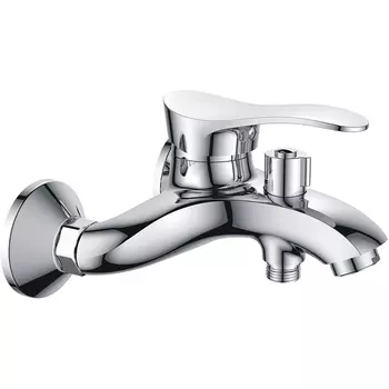 Смеситель для ванны Haiba HB6001, хром