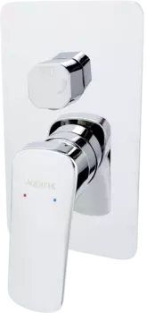 Смеситель для ванны с душем Акватек Вега AQ1046CR С ВНУТРЕННЕЙ ЧАСТЬЮ, хром