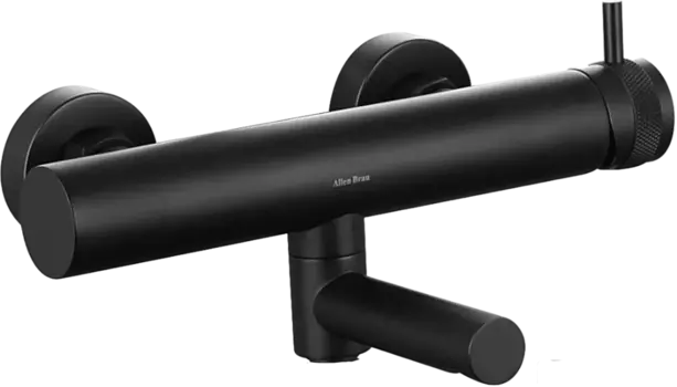 Смеситель для ванны с душем Allen Brau Priority 5.31B10-31 матовый черный