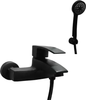Смеситель для ванны с душем D-lin D130365-A черный