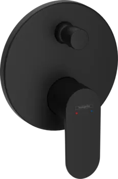 Смеситель для ванны с душем Hansgrohe Rebris S 72466670 черный матовый