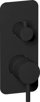 Смеситель для ванны с душем IB Rubinetterie Milanotorino EMT312NP matt black