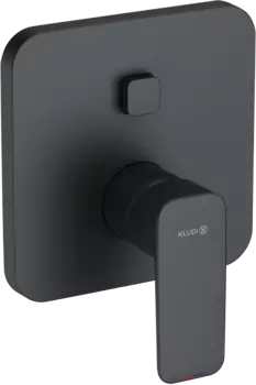 Смеситель для ванны с душем Kludi Pure&Style 406593975 черный матовый