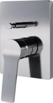 Смеситель для ванны с душем Laparet Nobia N2187602LPT С ВНУТРЕННЕЙ ЧАСТЬЮ