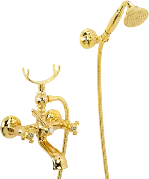 Смеситель для ванны с душем Migliore Prestige 26893 золото /26893