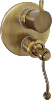 Смеситель для ванны с душем Paini Duomo 88F36911 С ВНУТРЕННЕЙ ЧАСТЬЮ, старая бронза