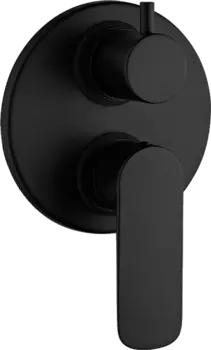 Смеситель для ванны с душем Paini Nove 09YO6911 С ВНУТРЕННЕЙ ЧАСТЬЮ, чёрный