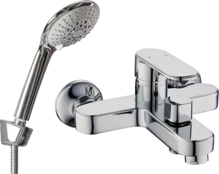 Смеситель для ванны с душем Профсан 600 PSM-600-1