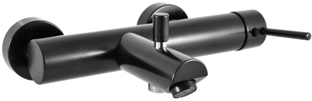 Смеситель для ванны с душем Rav Slezak Seina SE954.5CMAT черный