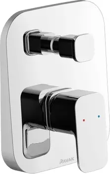Смеситель для ванны с душем Ravak 10° Free X070136 нержавеющая сталь