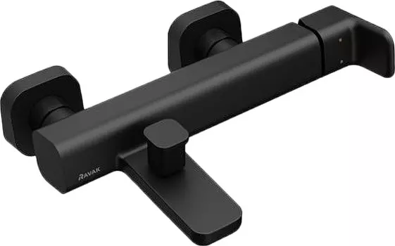 Смеситель для ванны с душем Ravak 10° Free X070152 черный матовый