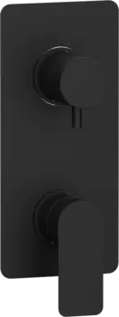 Смеситель для ванны с душем Remer Infinity I92KBNO черный матовый