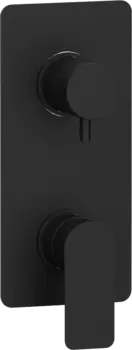 Смеситель для ванны с душем Remer Infinity I93KBNO черный матовый