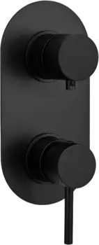 Смеситель для ванны с душем Remer X Style X92KB чёрный матовый X92KBNO