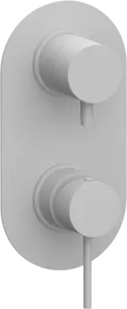 Смеситель для ванны с душем Remer X Style X93KB белый матовый X93KBBO
