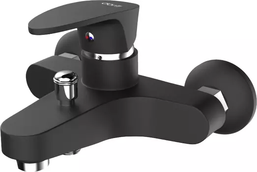 Смеситель Dorff Alpha D9010000BL для ванны с душем, черный