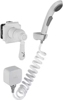 Смеситель Elghansa Classicline 34C0786-White (Set-51) для душа