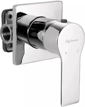 Смеситель Elghansa Squareline 34Q1143 для душа