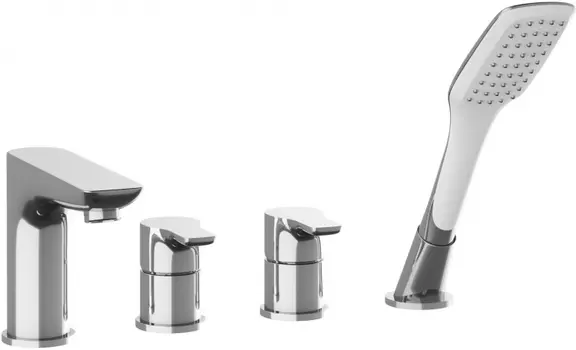 Смеситель Excellent Oxalia на борт ванны AREX.9033CR