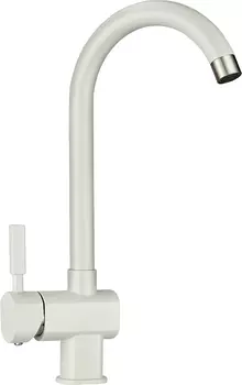 Смеситель Granula ST-31 для кухонной мойки, белый ST-31 белый