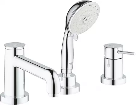 Смеситель Grohe BauClassic 2511800A на борт ванны, хром