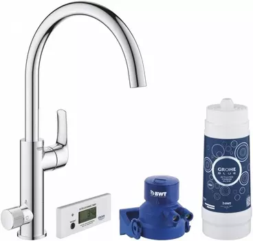 Смеситель Grohe Blue Pure Eurosmart 30383000 с функцией фильтрации