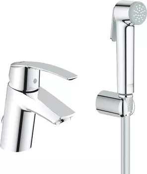 Смеситель Grohe Start 23123001 для раковины с гигиеническим душем, хром