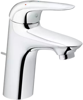 Смеситель Grohe Wave 23581001 с донным клапаном, хром