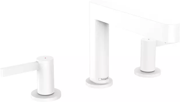 Смеситель Hansgrohe Finoris 110 76033700 для раковины, матовый белый