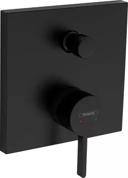 Смеситель Hansgrohe Finoris 76415670 для ванны с душем, матовый черный