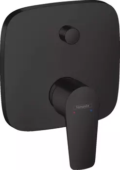 Смеситель Hansgrohe Talis E 71474670 для ванны с душем, матовый черный