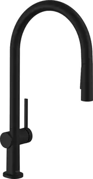 Смеситель Hansgrohe Talis M54 72801670 для кухонной мойки, матовый черный
