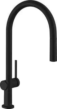 Смеситель Hansgrohe Talis M54 72803670 для кухонной мойки, матовый черный