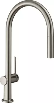 Смеситель Hansgrohe Talis M54 72803800 для кухонной мойки, сталь