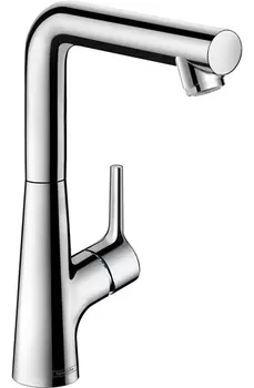 Смеситель Hansgrohe Talis S 72105000 для раковины, с донным клапаном